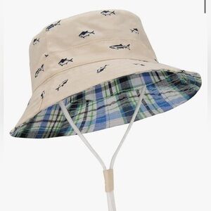 Amazon Durio UPF 50+ Beach Baby Bucket Hat in Beige : 6-12 months